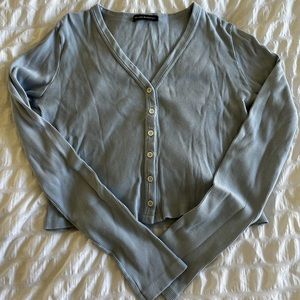 Light blue Brandy Melville long sleeve button down
